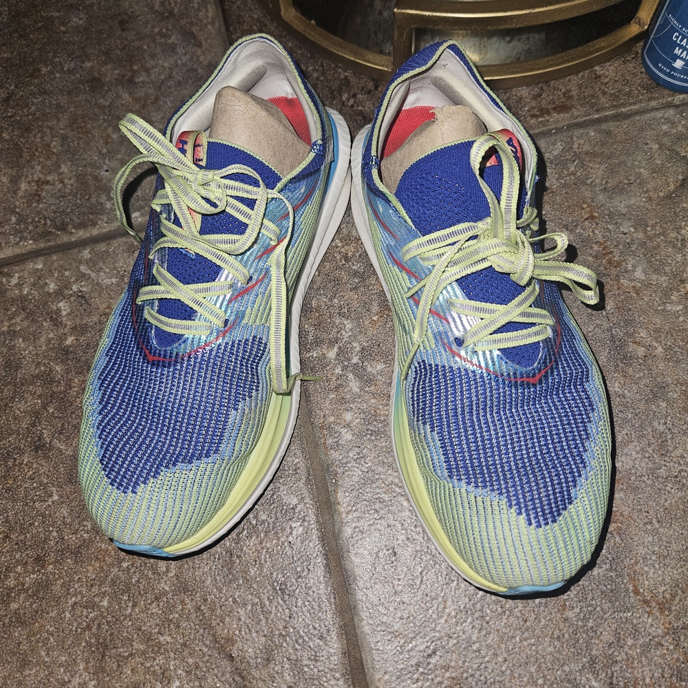 HOKA Cielo X1  Running Evening Sky/Lettuce Shoes Mens 8, Women's 10